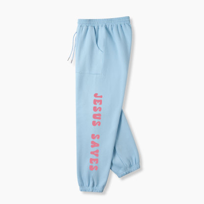 Jesus Sayes Christian Fleece Sweatpants