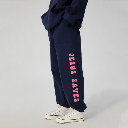 Jesus Sayes Christian Fleece Sweatpants