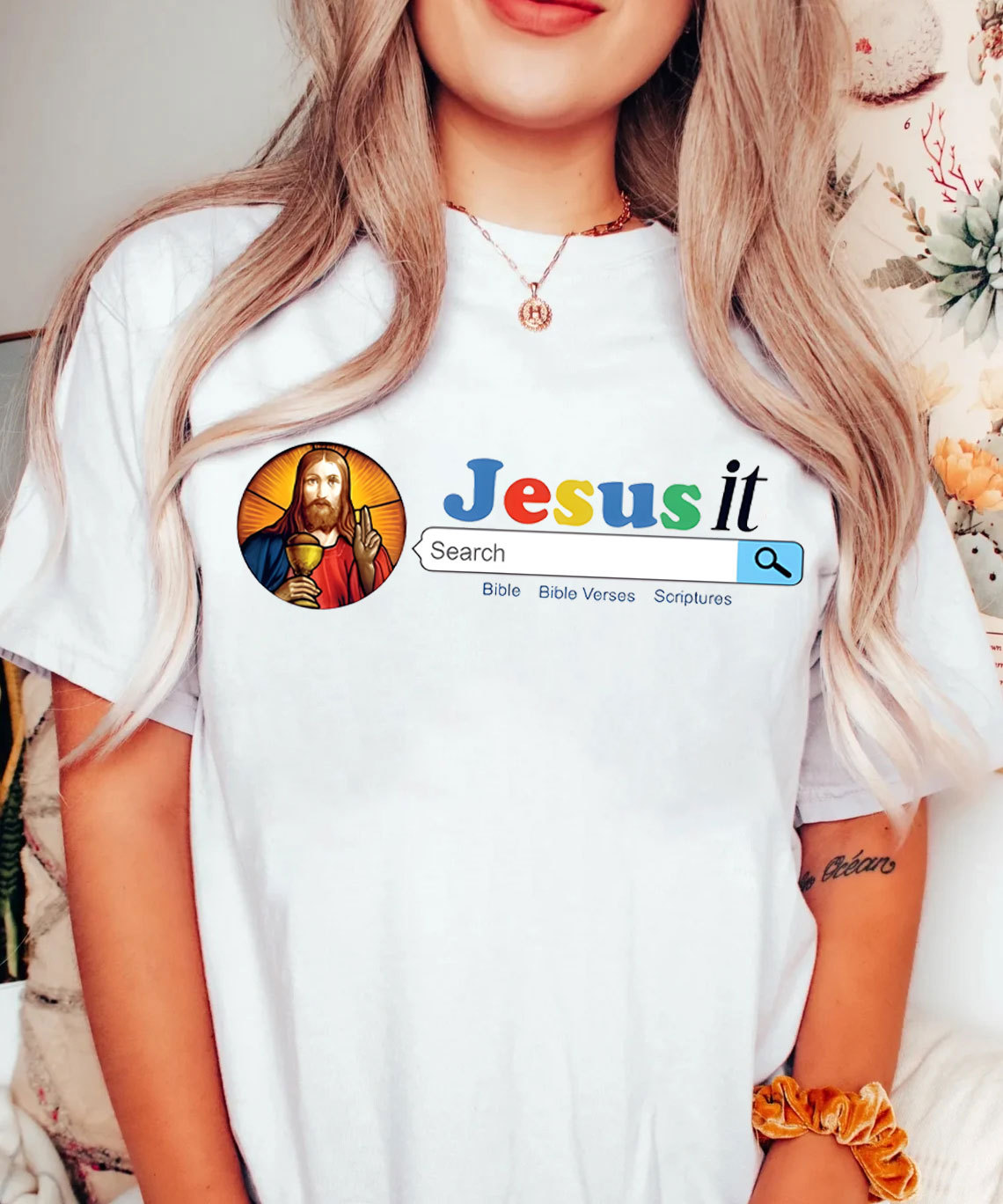 Jesus Search Christian T-Shirt