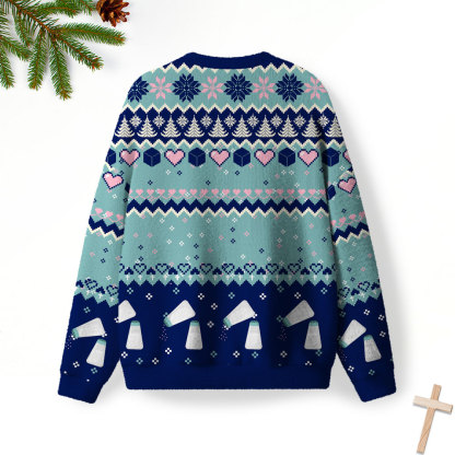 Jesus Sprinkle Faith On Everything Christian Lightweight Sweater