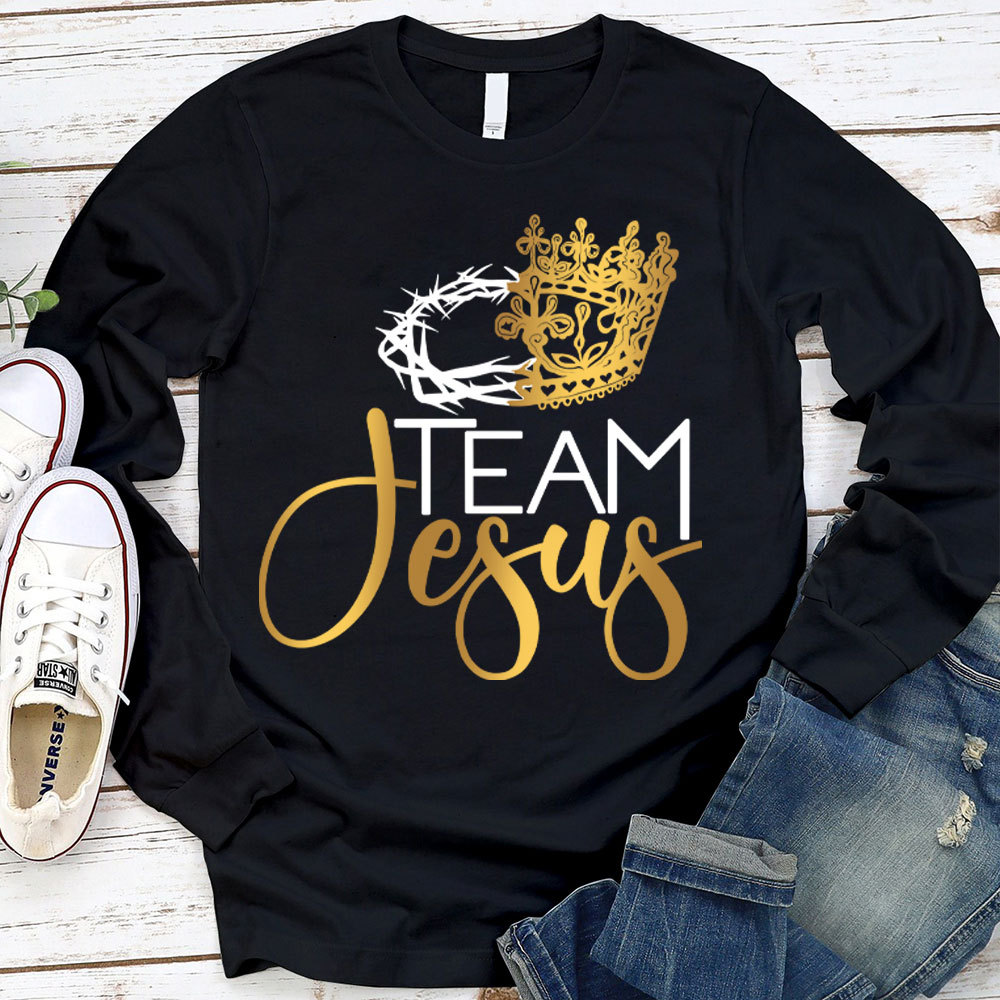 Jesus Team Christian Long Sleeve T-Shirt