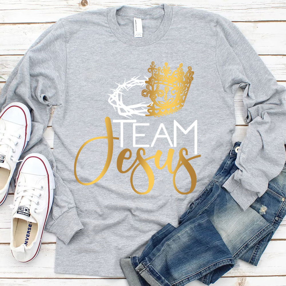 Jesus Team Christian Long Sleeve T-Shirt