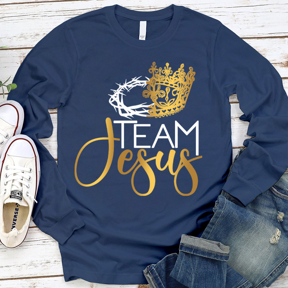 Jesus Team Christian Long Sleeve T-Shirt