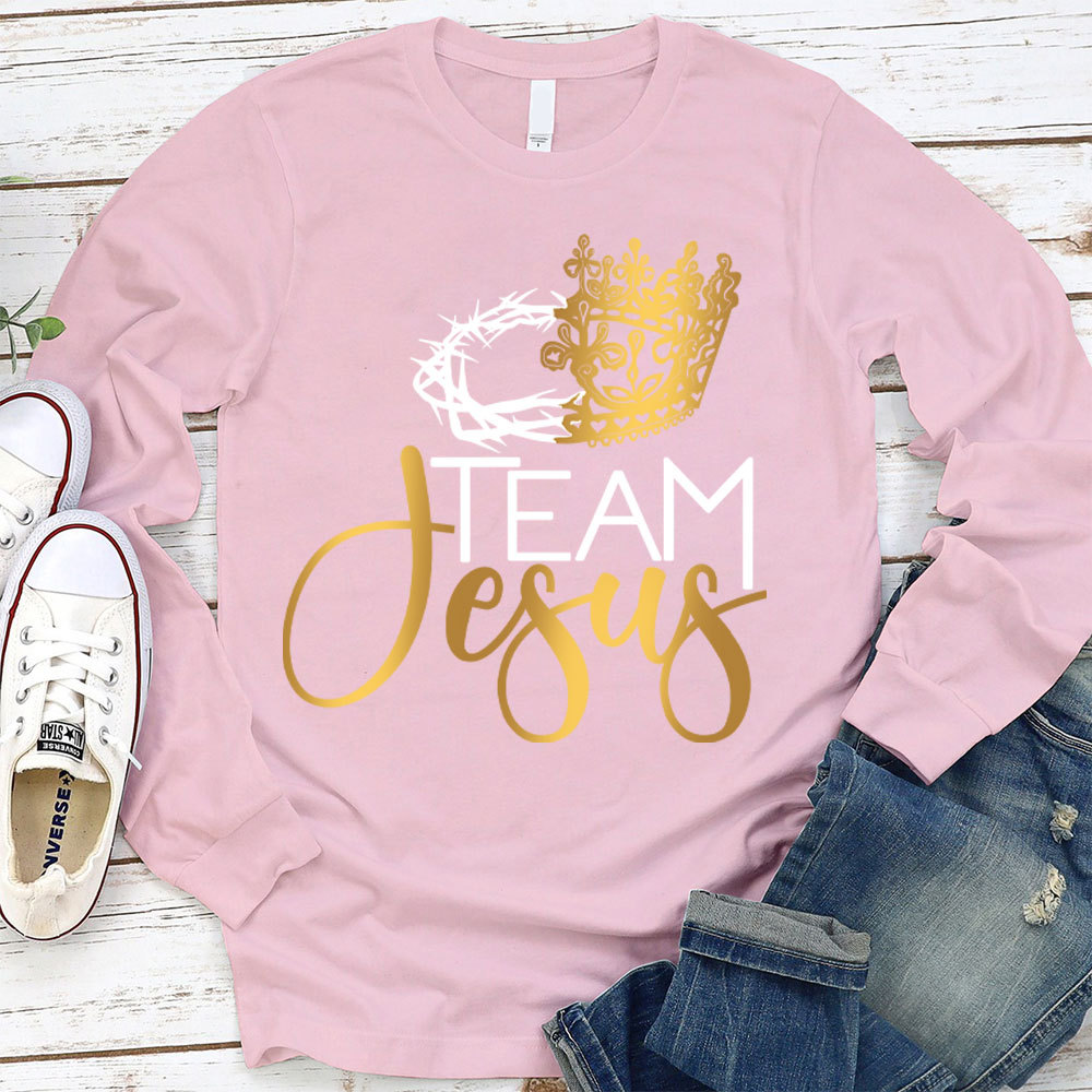 Jesus Team Christian Long Sleeve T-Shirt
