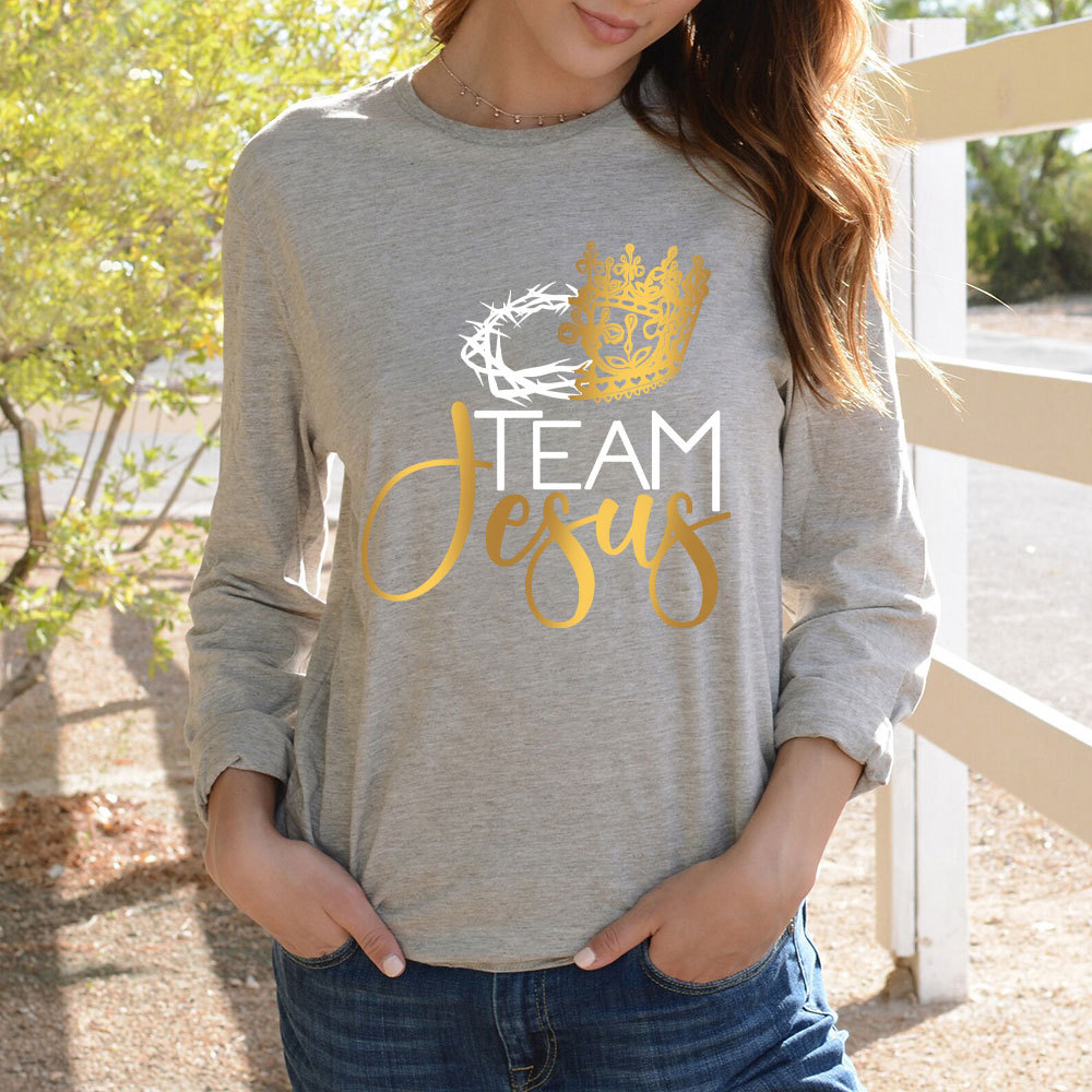 Jesus Team Christian Long Sleeve T-Shirt