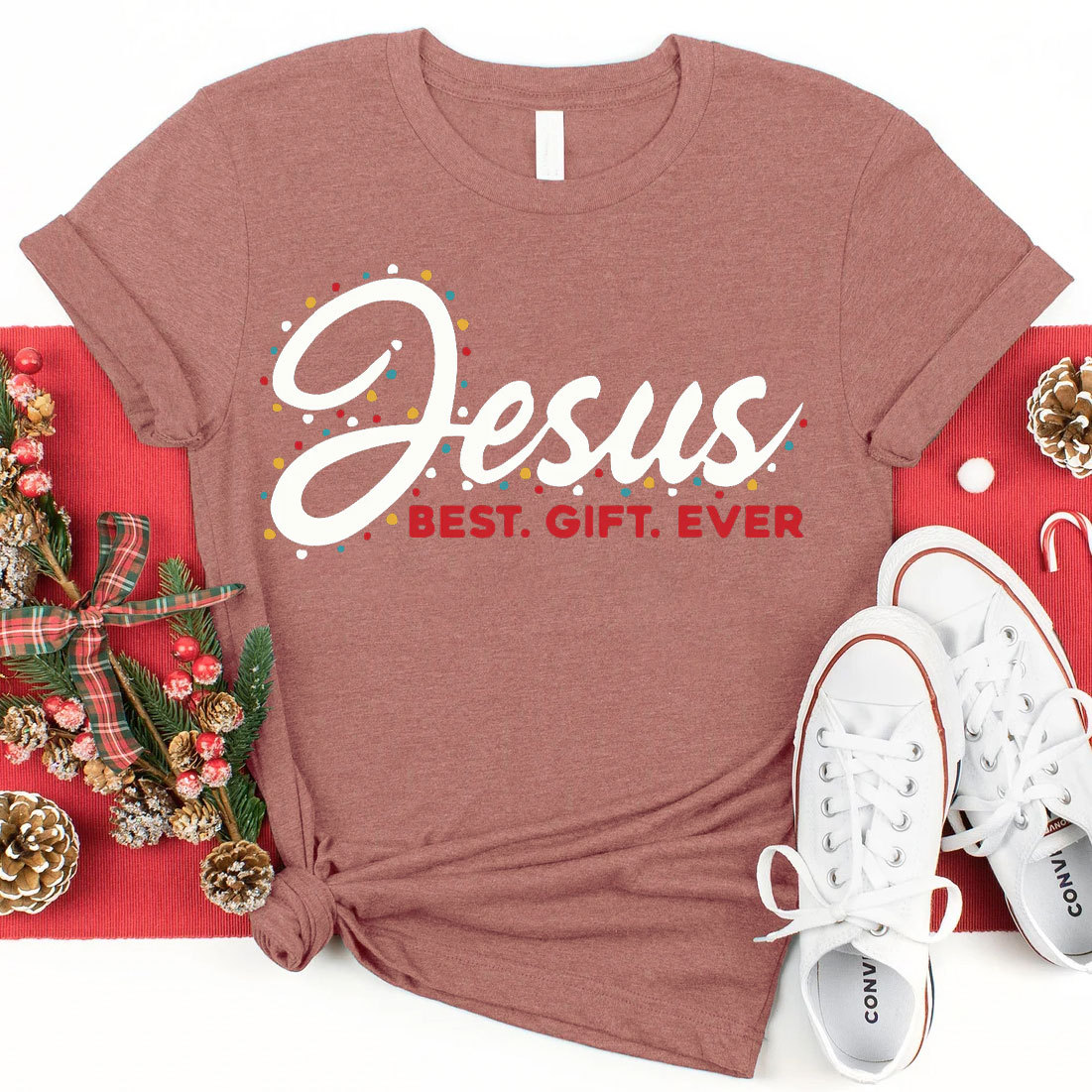Jesus The Best Gift Ever Christian T-Shirt