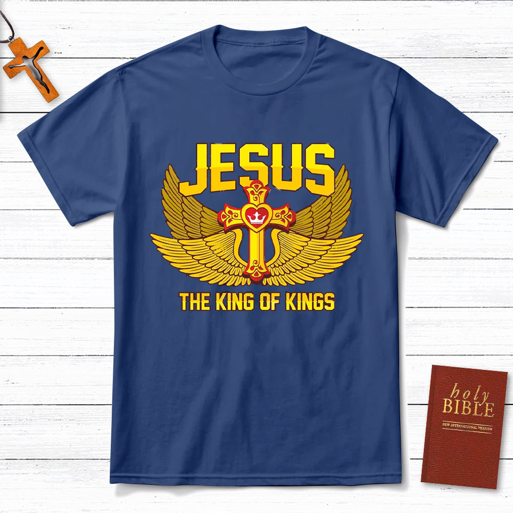 Jesus The King Of Kings Christian T-Shirt