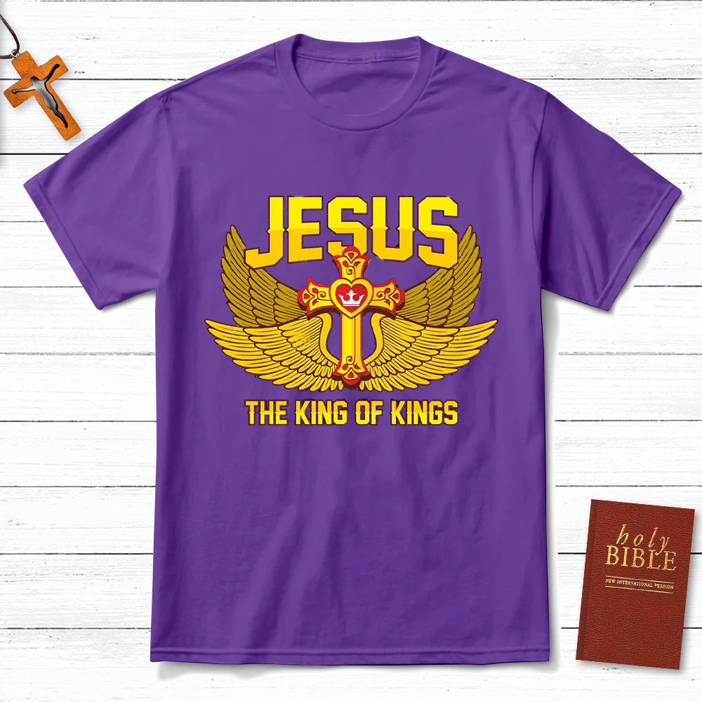 Jesus The King Of Kings Christian T-Shirt