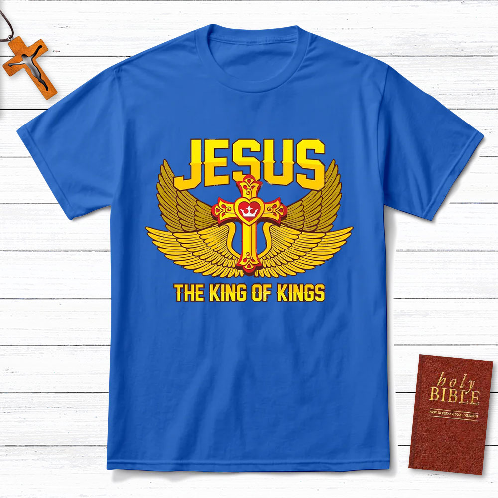 Jesus The King Of Kings Christian T-Shirt