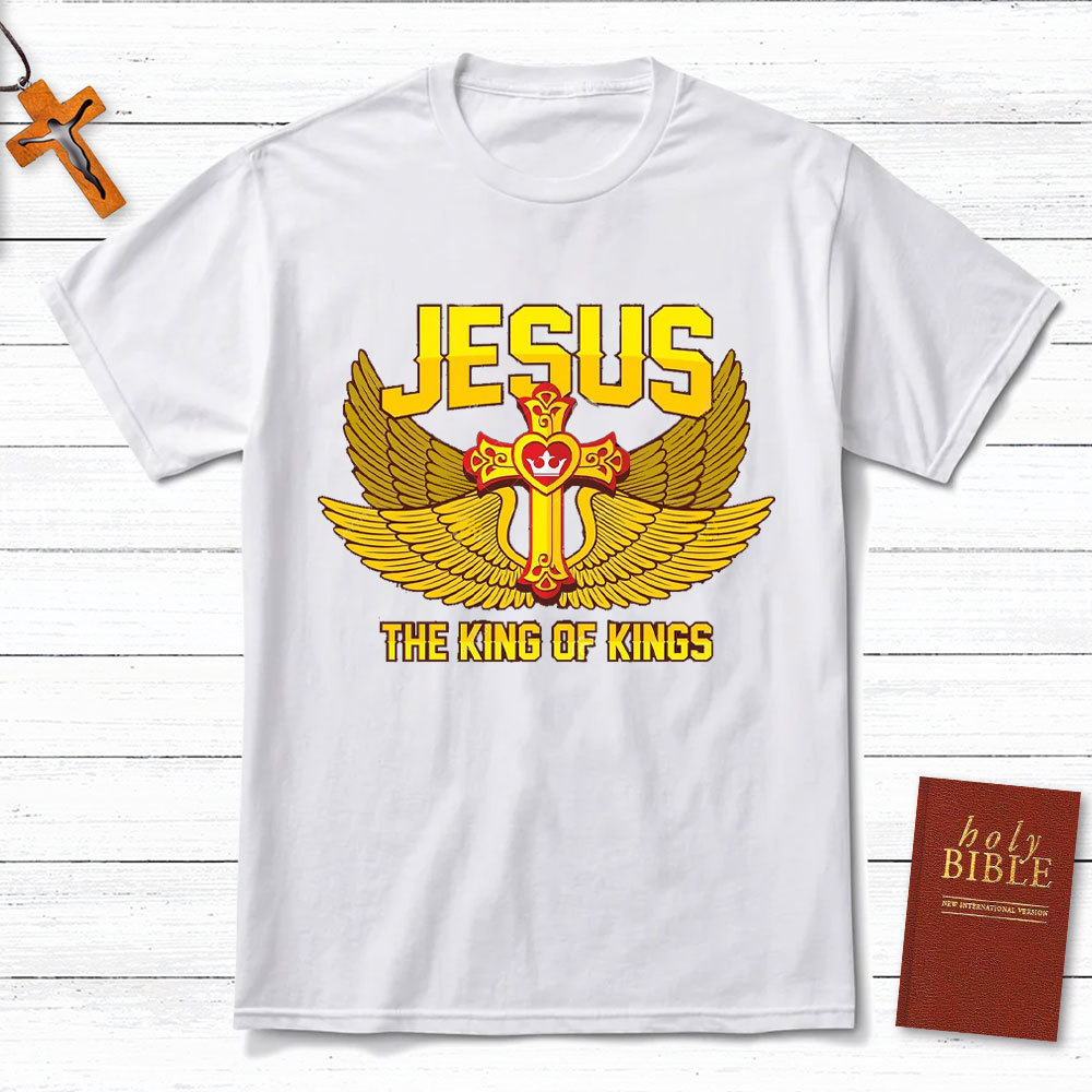 Jesus The King Of Kings Christian T-Shirt