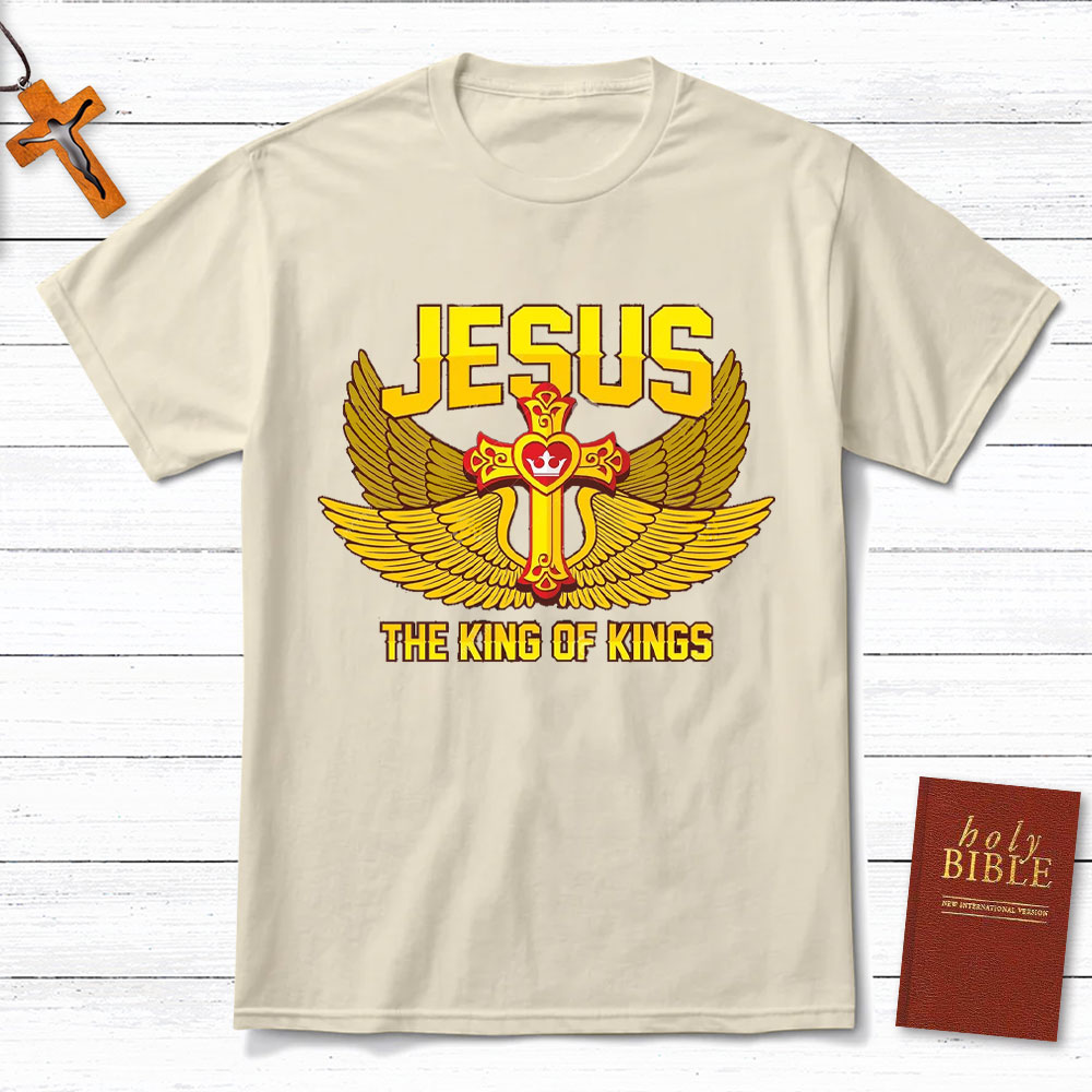 Jesus The King Of Kings Christian T-Shirt