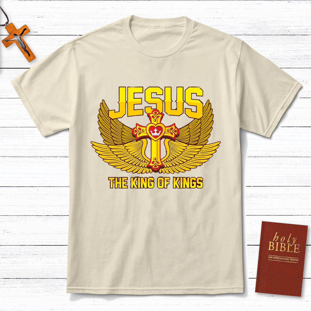 Jesus The King Of Kings Christian T-Shirt
