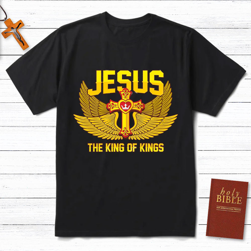 Jesus The King Of Kings Christian T-Shirt