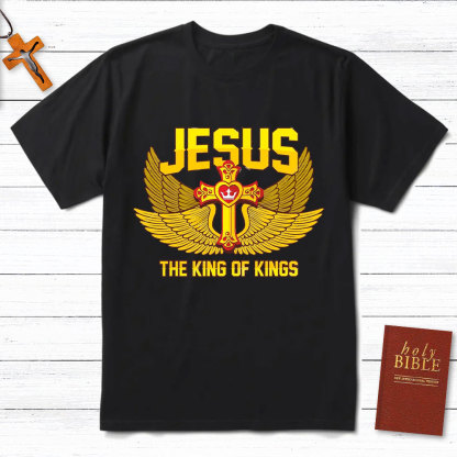 Jesus The King Of Kings Christian T-Shirt