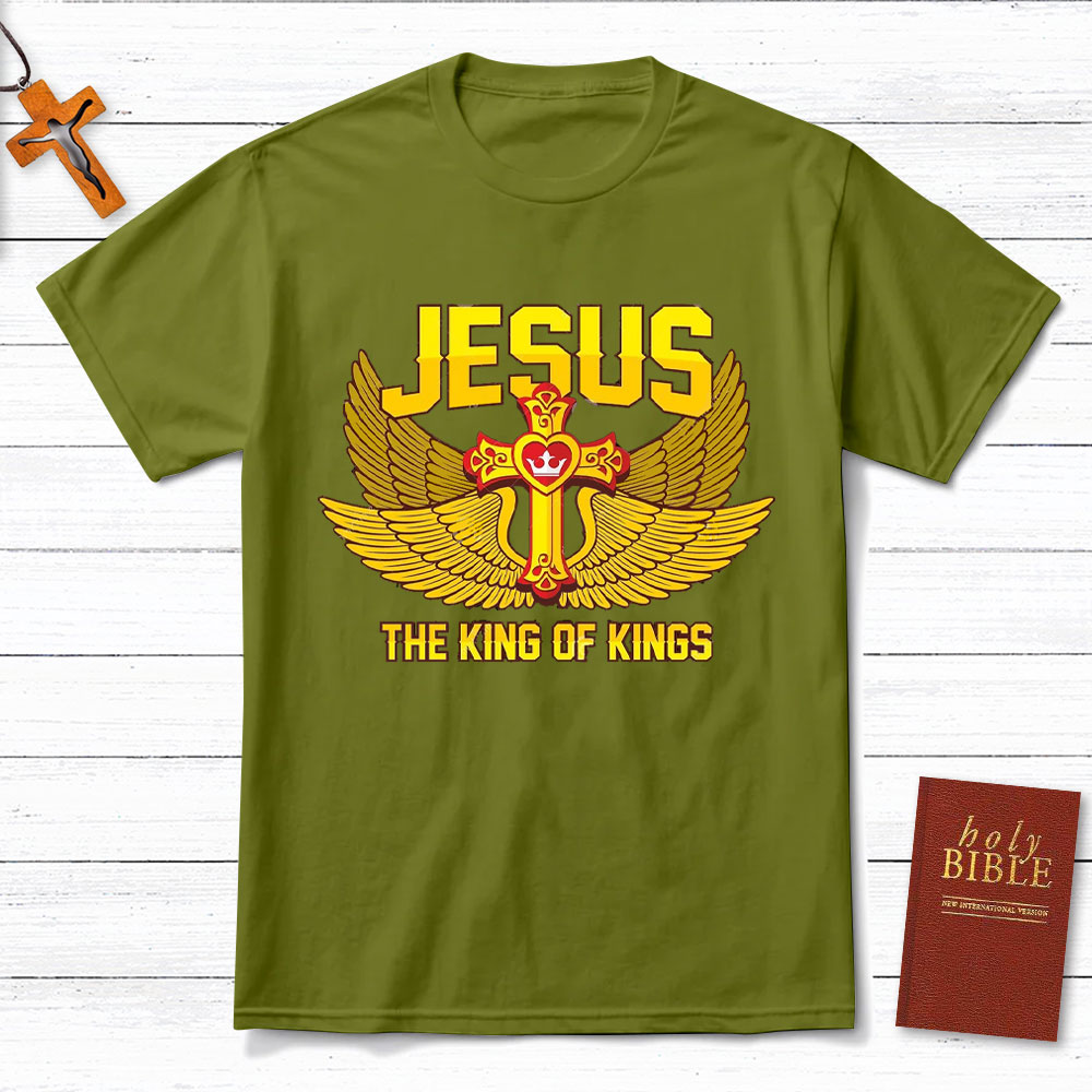 Jesus The King Of Kings Christian T-Shirt