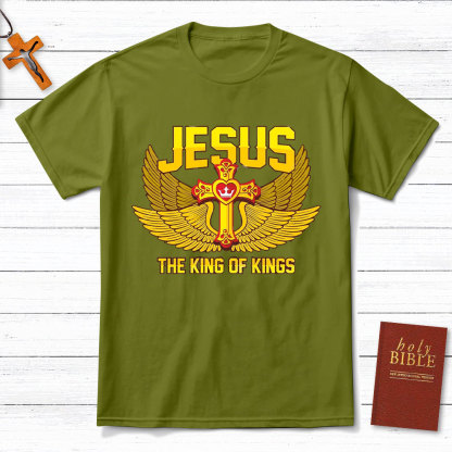 Jesus The King Of Kings Christian T-Shirt