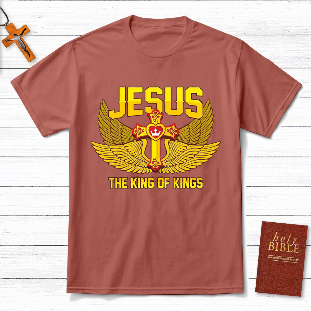 Jesus The King Of Kings Christian T-Shirt