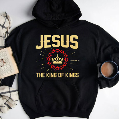 Jesus The King Of Kings Christian Hoodie
