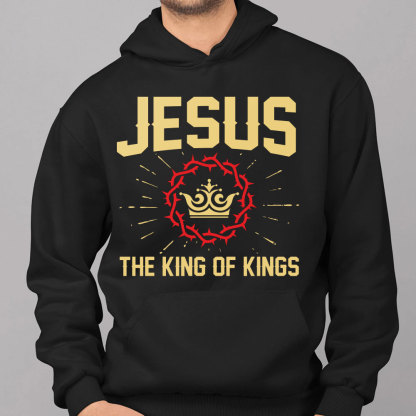 Jesus The King Of Kings Christian Hoodie