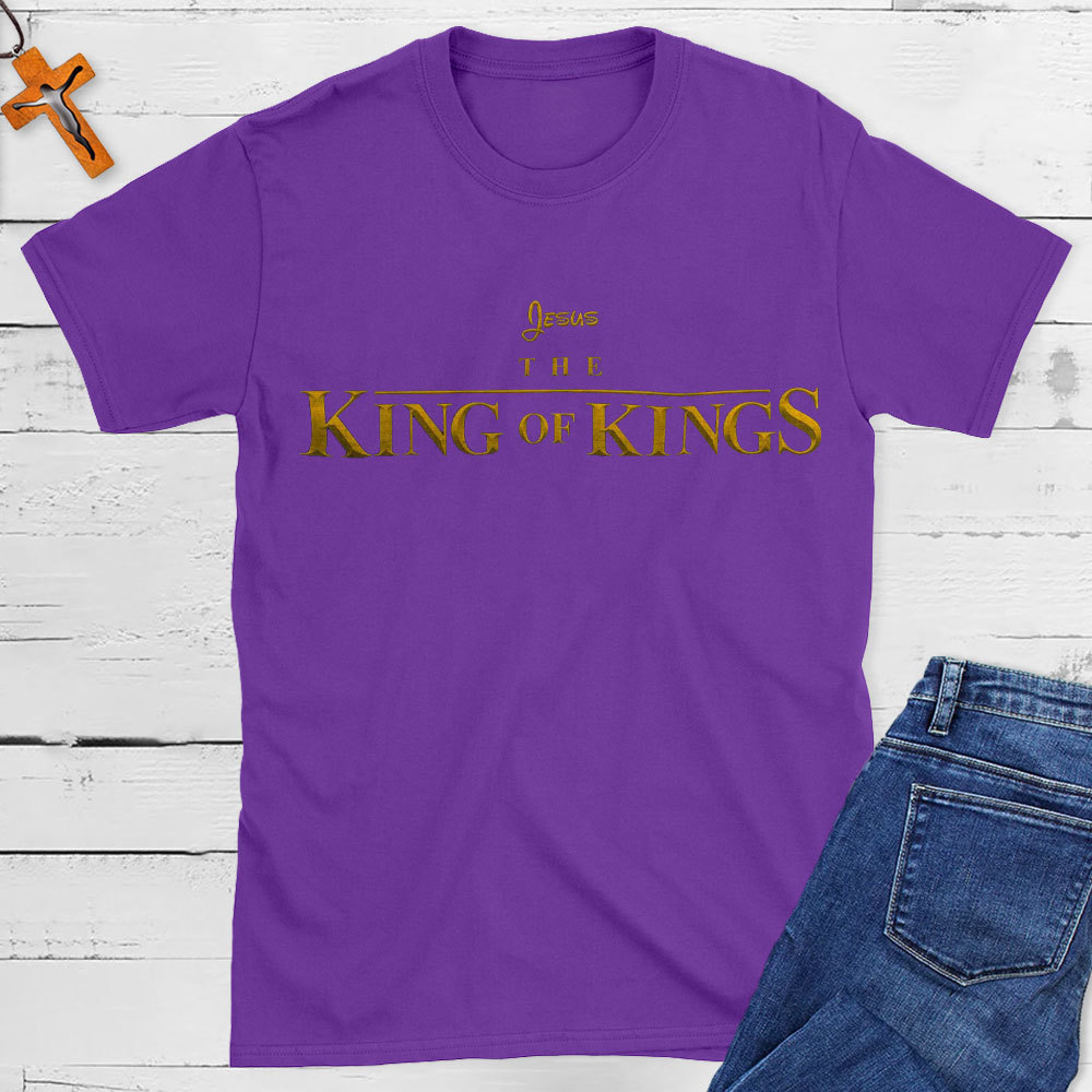Jesus The King Of Kings Christian T-Shirt