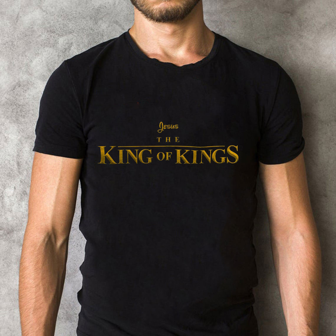 Jesus The King Of Kings Christian T-Shirt