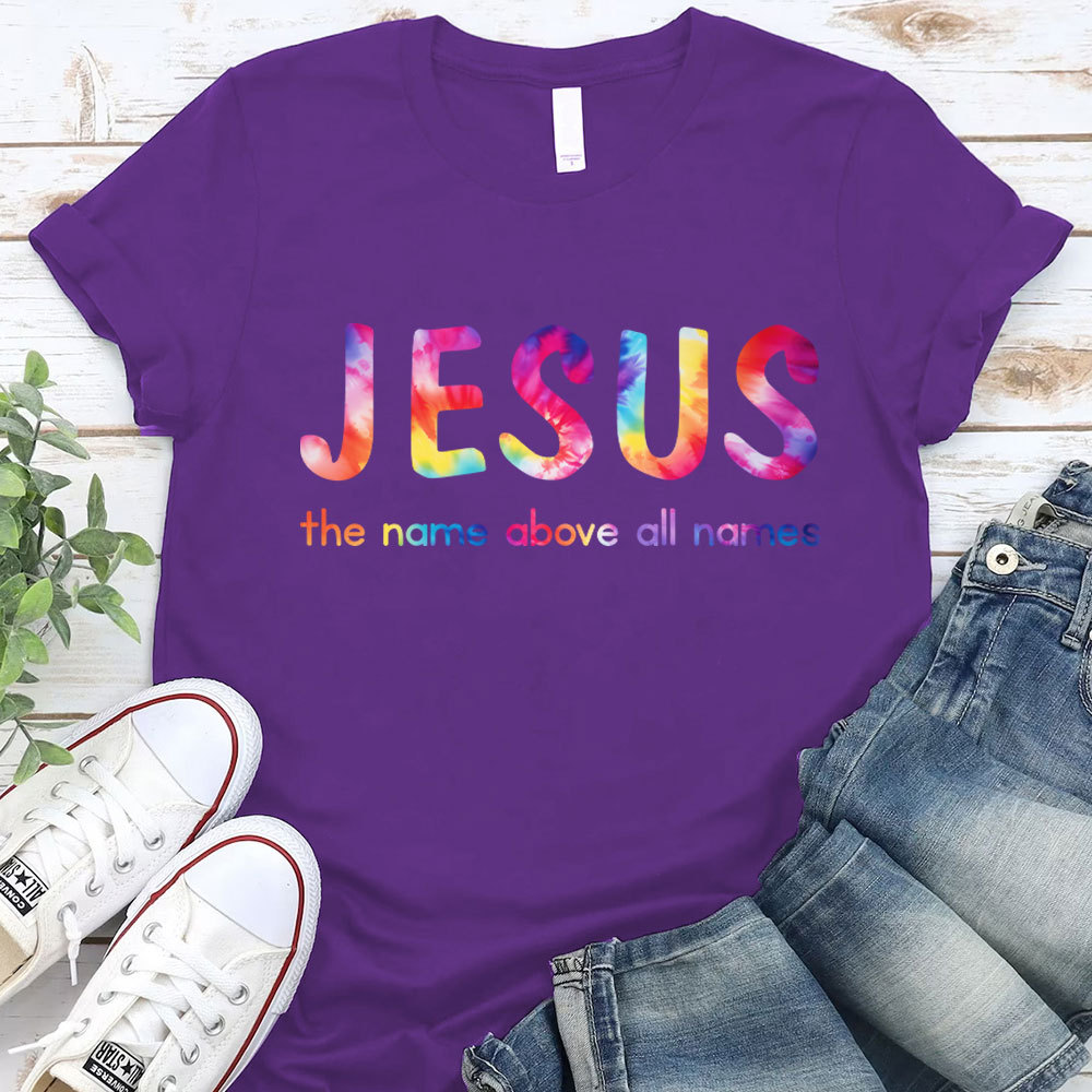 Jesus The Name Above All Names Christian T-Shirt