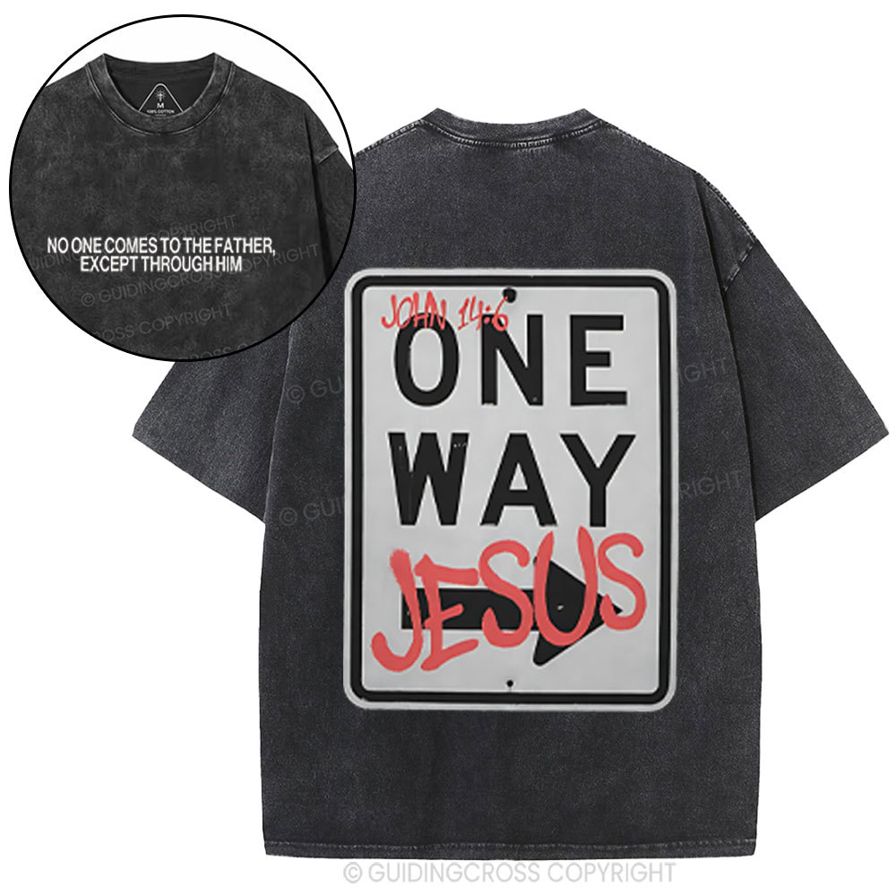 New-Sample Christian Washed T-Shirt Sale - GuidingCross