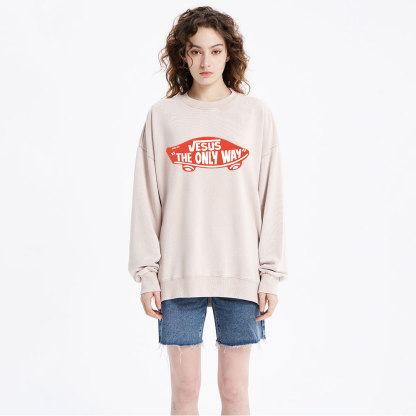 Jesus The Only Way Christian Washed Sweatshirt