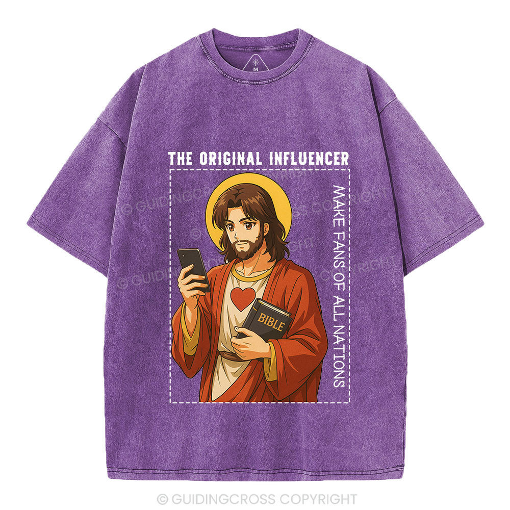 New-Sample Christian Washed T-Shirt Sale - GuidingCross