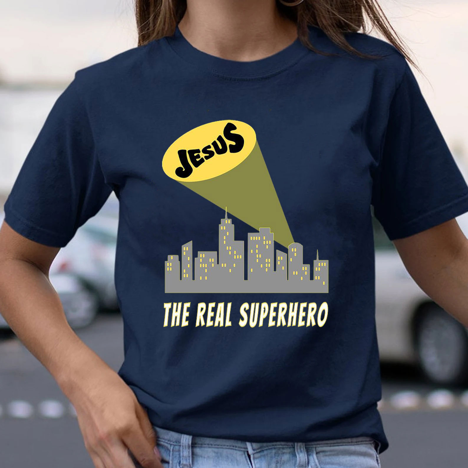 Jesus The Really Superhero Christian T-Shirt
