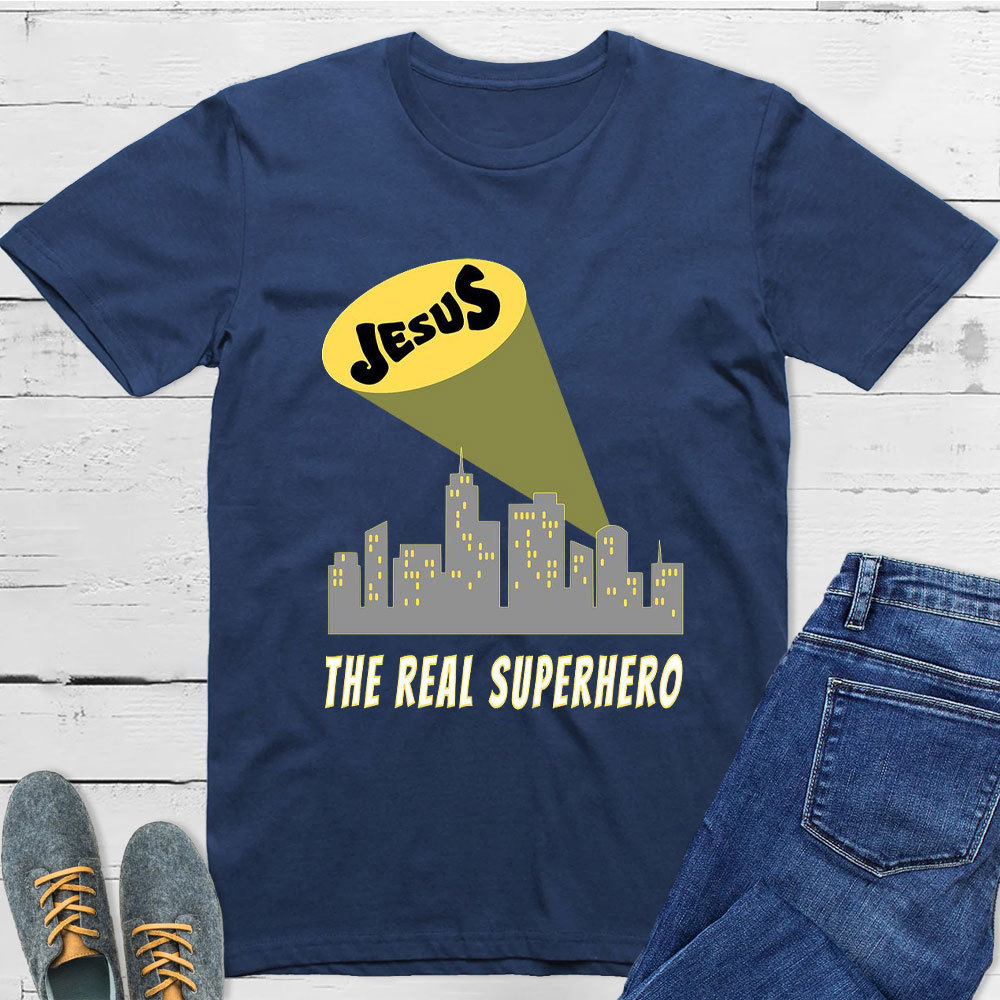 Jesus The Really Superhero Christian T-Shirt
