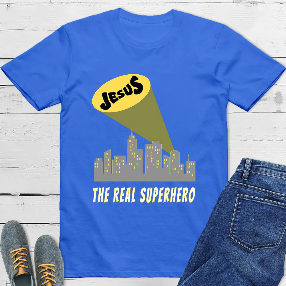 Jesus The Really Superhero Christian T-Shirt
