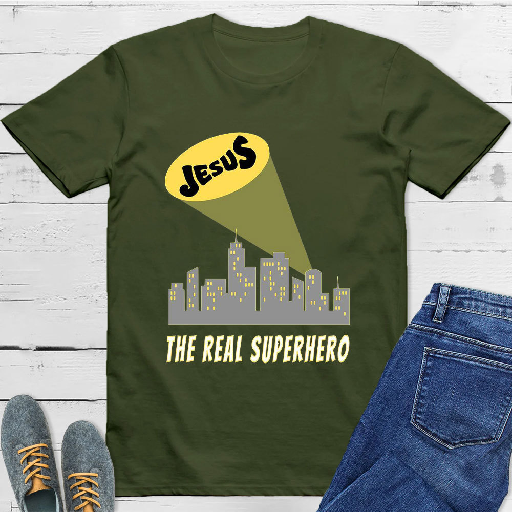Jesus The Really Superhero Christian T-Shirt