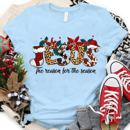 Jesus The Reason For The Season Christian T-Shirt