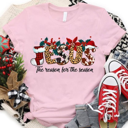 Jesus The Reason For The Season Christian T-Shirt