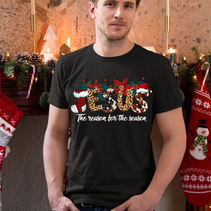 Jesus The Reason For The Season Christian T-Shirt