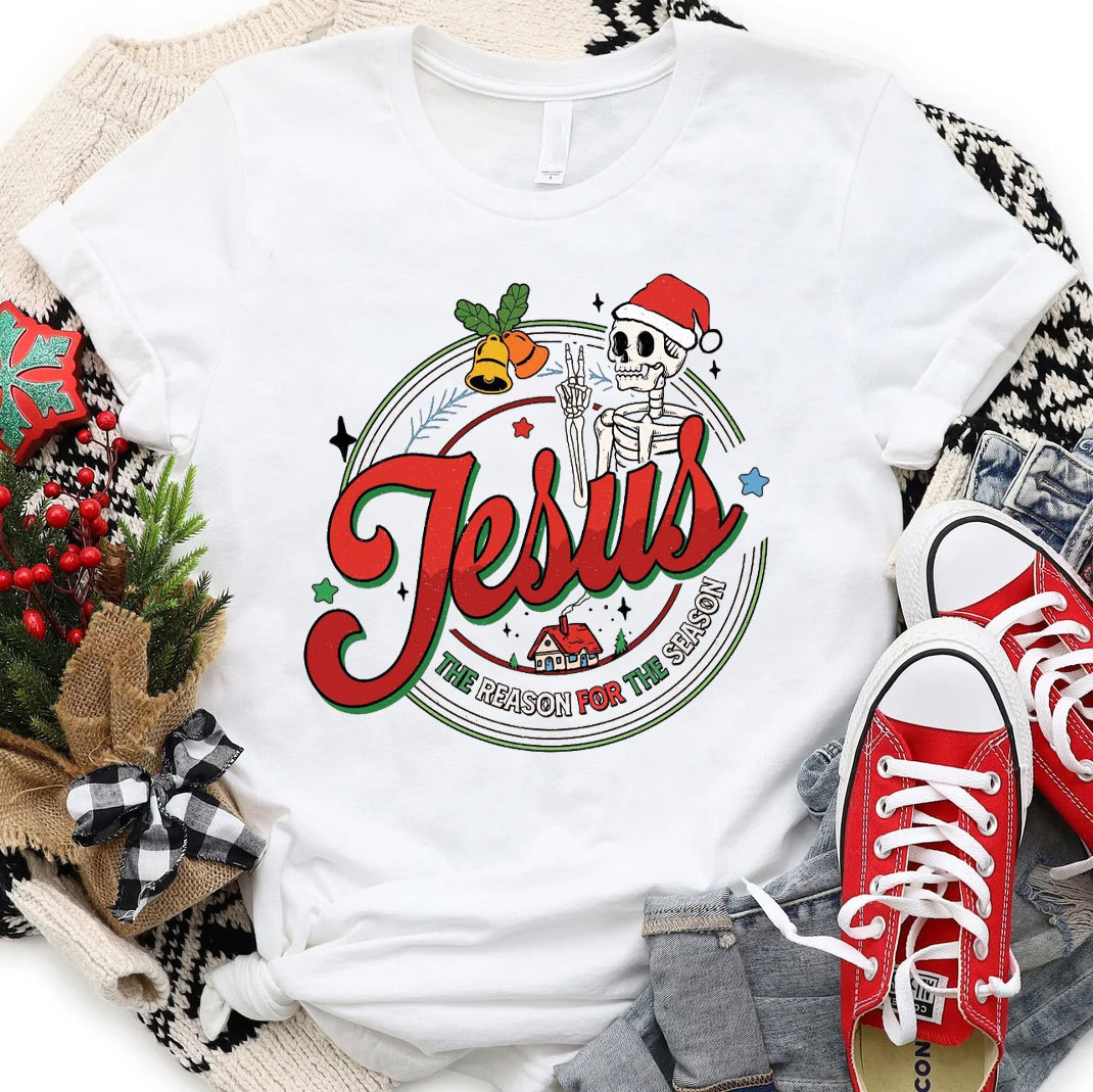 Jesus The Reason For The Season Christian T-Shirt