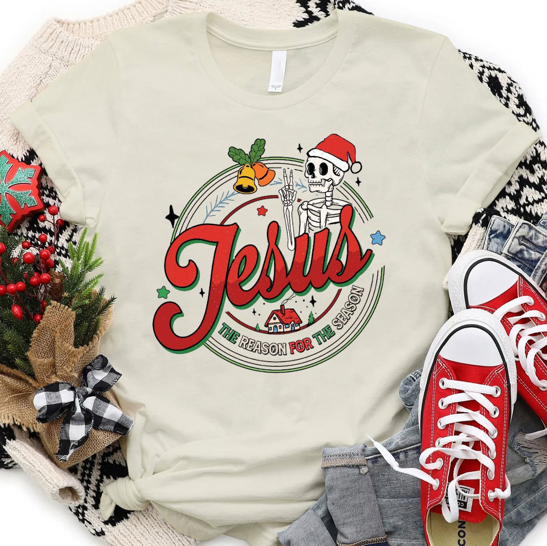 Jesus The Reason For The Season Christian T-Shirt