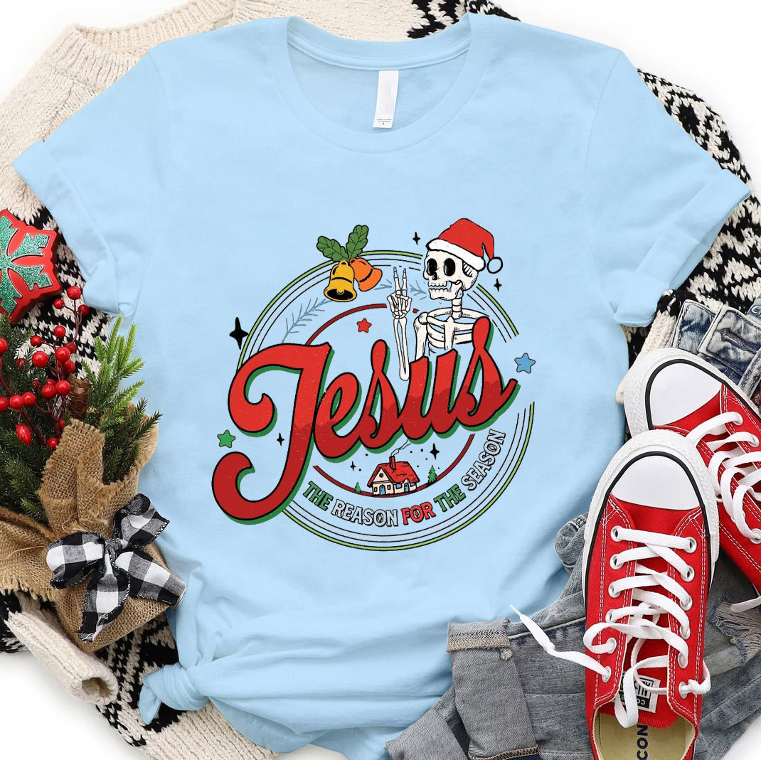 Jesus The Reason For The Season Christian T-Shirt