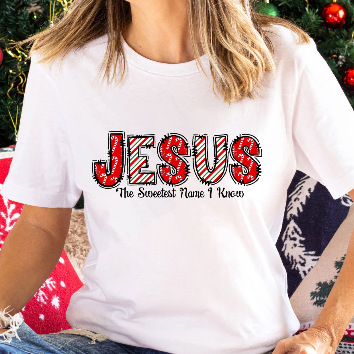 Jesus The Sweetest Name I Know Christian T-Shirt