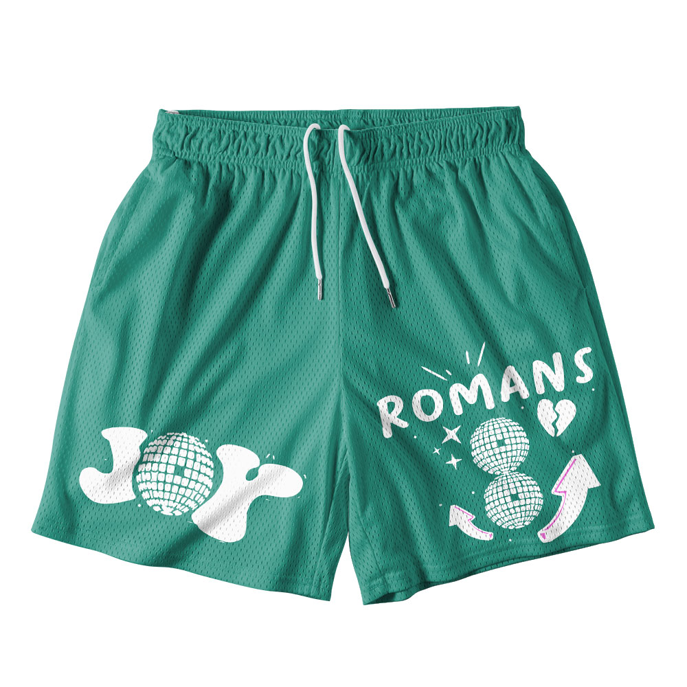 Jesus The Ulimate Deadlifter Christian Mesh Shorts