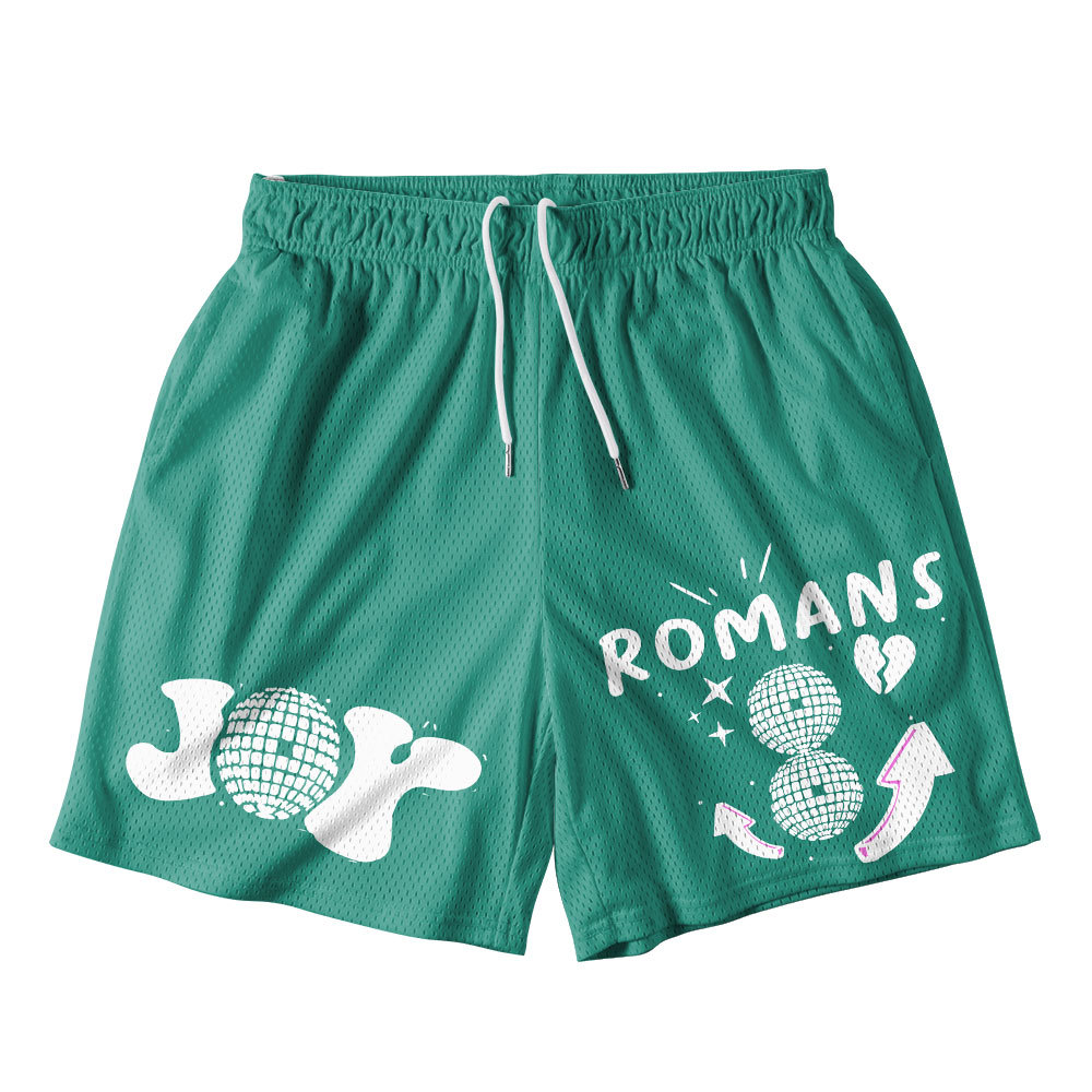 Jesus The Ulimate Deadlifter Christian Mesh Shorts