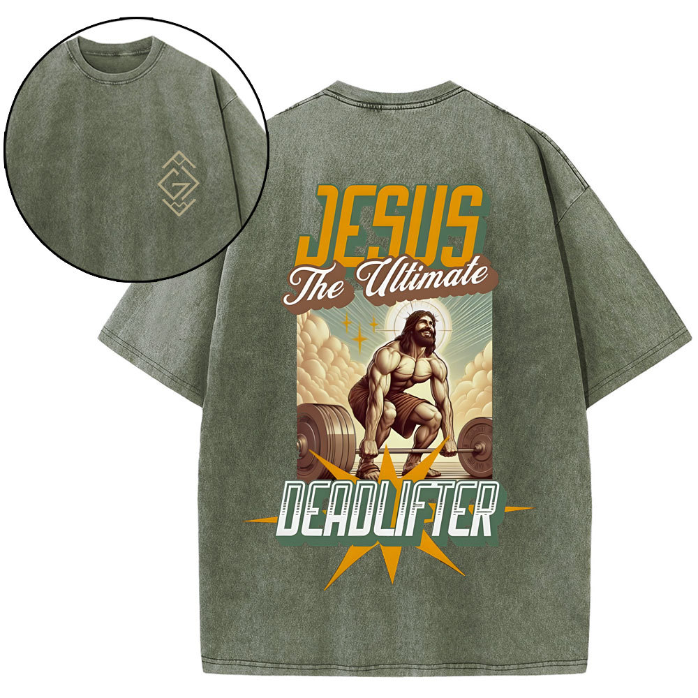 Jesus The  Ultimate Chirstian Washed T-Shirt