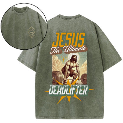 Jesus The  Ultimate Chirstian Washed T-Shirt