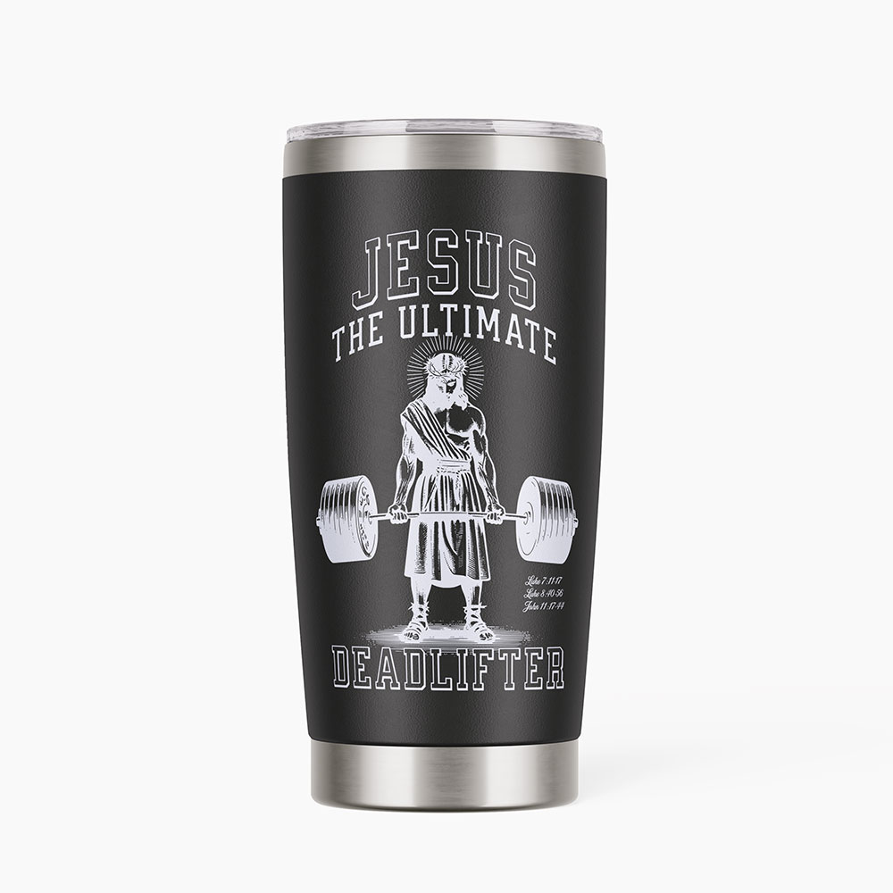 Jesus The Ultimate Christian 20OZ Tumbler