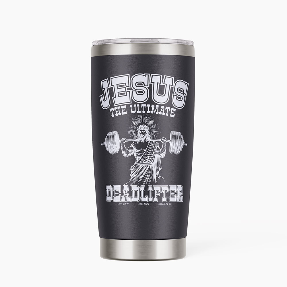 Jesus The Ultimate Christian 20OZ Tumbler