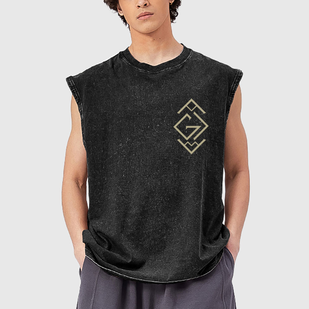 Jesus The Ultimate Christian Washed Tank Top