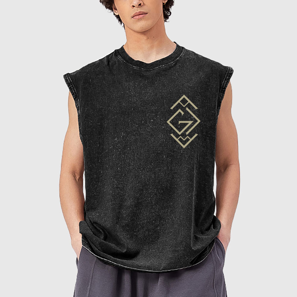 Jesus The Ultimate Christian Washed Tank Top