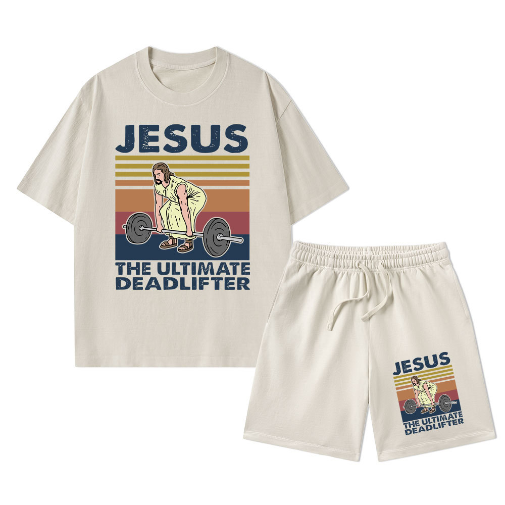 Sample Christian Washed T-Shirt & Shorts Sale - GuidingCross
