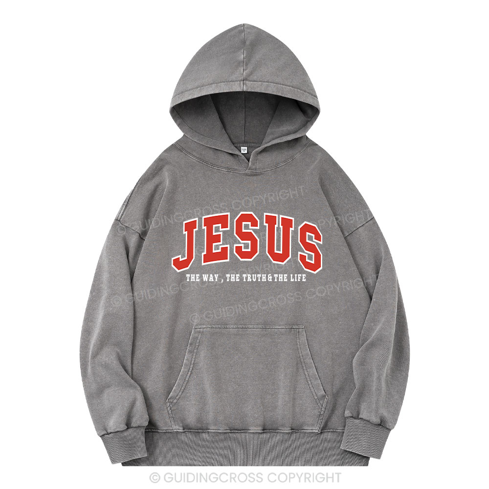Sample Vintage Christian Washed Hoodie  Sale - GuidingCross